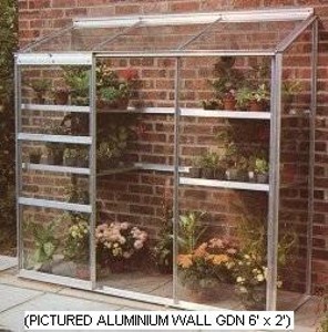 GREEN WALL GARDEN 6ft x 2ft LEAN TO HORTI